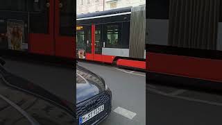 Odjezd tramvaje Škoda 15T3 Ev.č.9315 z dočasné zastávky I.P.Pavlova #dpp #tram #skoda #praha #shorts