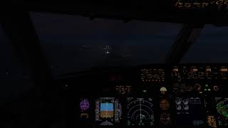 X-Plane 11 | xEnviro 1.16 | Evening Landing in Bergen |  ZIBO 738