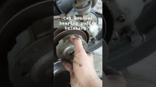 bunyi berisik  pada CVT motor matic #bengkel #automobile #mekanik #matic #cvt