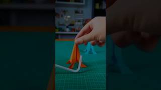 How to make paper rocket launcher,Amazing straw paper plane #diy #PaperRocketLauncher