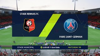 FIFA 23 - Rennes vs PSG | Ligue 1 2022/23 | Full Match