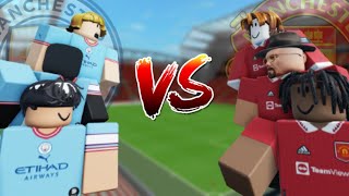 Manchester United vs Manchester City | Premier League | TPS Street Soccer Roblox