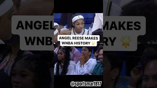 #angelreese makes history! first rookie to double double 10× back to back #wnba #2024 #shorts #fyp