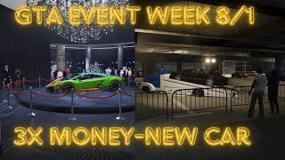 Gta Weekly Update Video 8/1 NEW CAR 3X MONEY