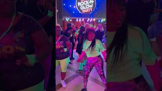 Inside the 80's Glow Party Carnival Cruise Experience