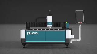 New plate welding bed laser cutting machine LX3015FC