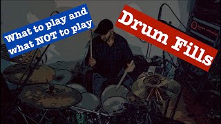 DRUM FILLS 101 (Beginner/Intermediate/Pop/Rock Fill-In Lesson)