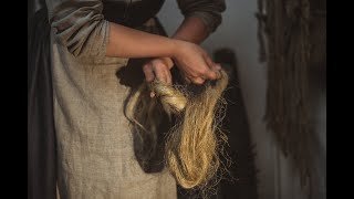 The craft of spinning. Countryside.lt