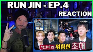 Metal Vocalist Reacts -  Run Jin EP.4 | A Dangerous Invitation from Jin 1