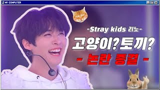 [스트레이 키즈/리노] 고양이? 토끼? 논란 종결합니다.     🐱VS🐰