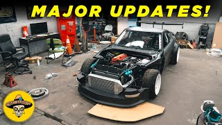 Carbon Fiber 240Z Datsun Build Updates with Aerodynamic Tips and Tricks | (EP #54)