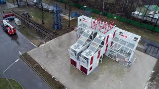 Training facility for fire and rescue,development and production of ASTОTЕСН and Metal SF.