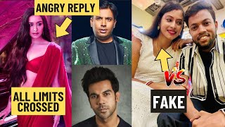 “ALL LIMITS CROSSED” Shraddha Kapoor Vs Rajkumar Rao 🤯😳 Puneet Superstar ROAST | Manoj Dey FAKE