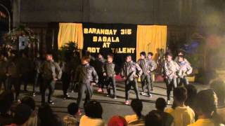 Pinoy Crew -Dance Performance at Bgy.315