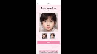 Paano hanapin ang Baby Generator effect sa B612 app | Android User | future baby's face app