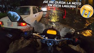 SE ME QUEDO LA MOTO EN UN CHARCOTE 😭 Carambola y Mucha lluvia | Observaciones Diarias #7 | AquaBiker