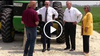 Joe Biden visits family farm to discuss the impact of Pres. Putin’s invasion Ukraine on food supply