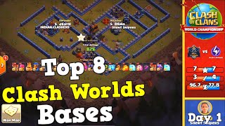 Top 8 Clash of Clans Esports Town Hall 13 Bases With Links! | September 2020 Qualifier Day 1