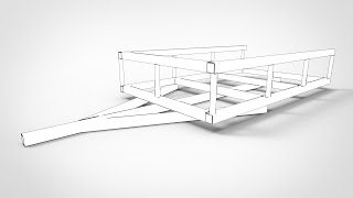 Solidworks: Konstrukcje spawane (Weldments)- rama przyczepy (trailer frame) cz.1