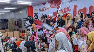 PENAMPILAN COSWALK COSPLAYER, KEREN SEMUA CUY || MENHOK COSPLAY JAMBI