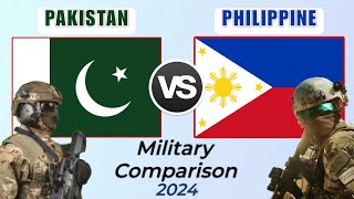 Pakistan VS Philippines Military Power Comparison 2024 | Philippines vs Pakistan Army Power