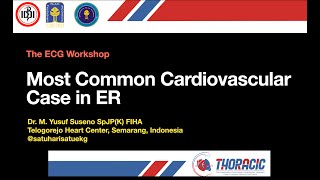 THE ECG WORKSHOP : Most Common Cardiovascular Case in Emergency Room (with FK UII Yogyakarta 2023)