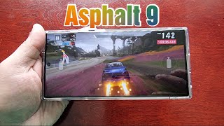 Samsung Galaxy S23 Ultra Asphalt 9 HD Gameplay MAX  Graphical Settings 1440P 120HZ Refresh Rate