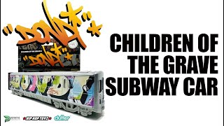 DONDI Children of the Grave II NY Subway Car by Hip Hop Toyz and Def Projects