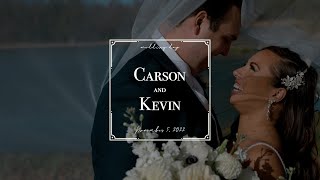 Carson & Kevin Wedding | EOS R5