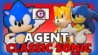 Sonic Plush - Agent Classic Sonic!