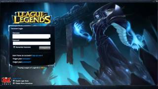 Lissandra the Ice Witch Login Screen Music League of Legends LoL