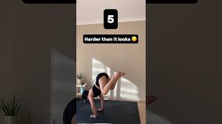 OMG This was hard 🤯🥵 #shorts #handstand #training