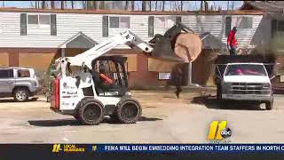 Tornado rips through Greensboro, NC