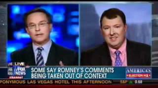 Simon Rosenberg on Megyn Kelly Discussing Romney's Comments