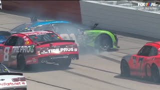 PARKER RETZLAFF CRASH - 2023 SHRINERS CHILDREN'S 200 NASCAR XFINITY DARLINGTON