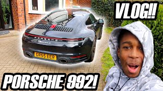 Checking Out The Dad's 2021 Porsche 992 Carrera S Vlog!!!!