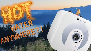 The AMZCHEF 7L Water heater, your Overland Off Grid Van Life companion! Full Review!