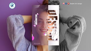 Make TRENDY | Creative Graphic Design Ideas in Photoshop Tutorial | Graphic Art Sangla