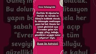 Merkür Güneş'in kalbinde #astroloji #astrology