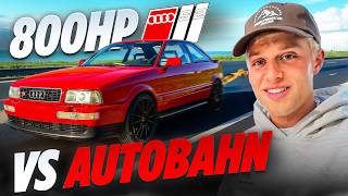 Testing the 800HP AUDI S2 from HELL- the car that changed my mind about Audi… | 300+ KMH!