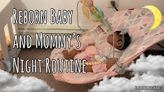 Reborn Baby and Mommy’s Night Routine ❤️✨| No talking| Calming music