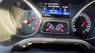 Car Speed Test WOW!!Ford Focus RS Mk4 Series Acceleration 200 km/⁄h Launch Control