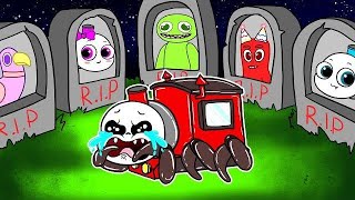 RIP All Family  Baby Choo Choo Charles Sad Story Animation  TDC Door Roblox part