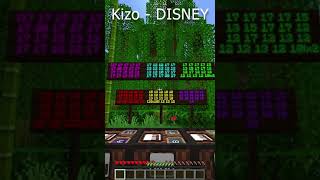 Jak zagrać Kizo - DISNEY w MINECRAFT #shorts