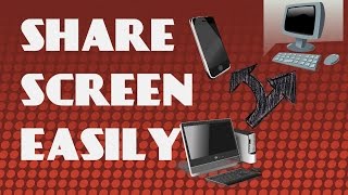 How to Share Your Computer/PC Screen with anyone (NO SIGN UP NEEDED)