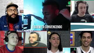 React Multi - "MESSI, VEM PRO PSG!" - NEYMAR canta p/ MESSI ( FutParódias )