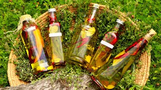 Making Flavored Herbal Oils For Cooking (Really Easy And Flavorful!)