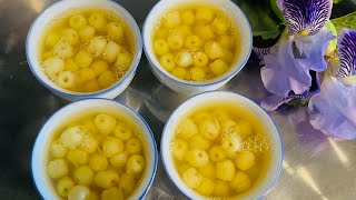 How To Make Dried Lotus Seeds Palm Sugar Dessert