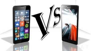 Microsoft Lumia 640 Vs Lenovo A6000 Plus