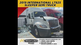 2019 INTERNATIONAL LT625 SLEEPER SEMI TRUCK